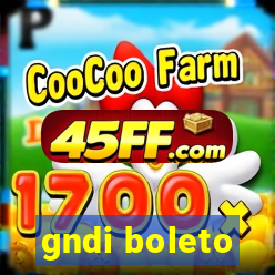 gndi boleto